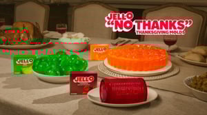 Jell-O No Thanks Thanksgiving Molds