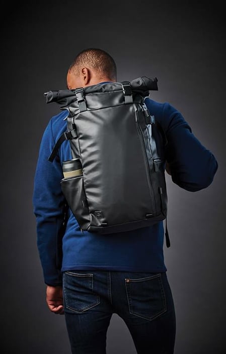 Norseman Roll Top Pack on model