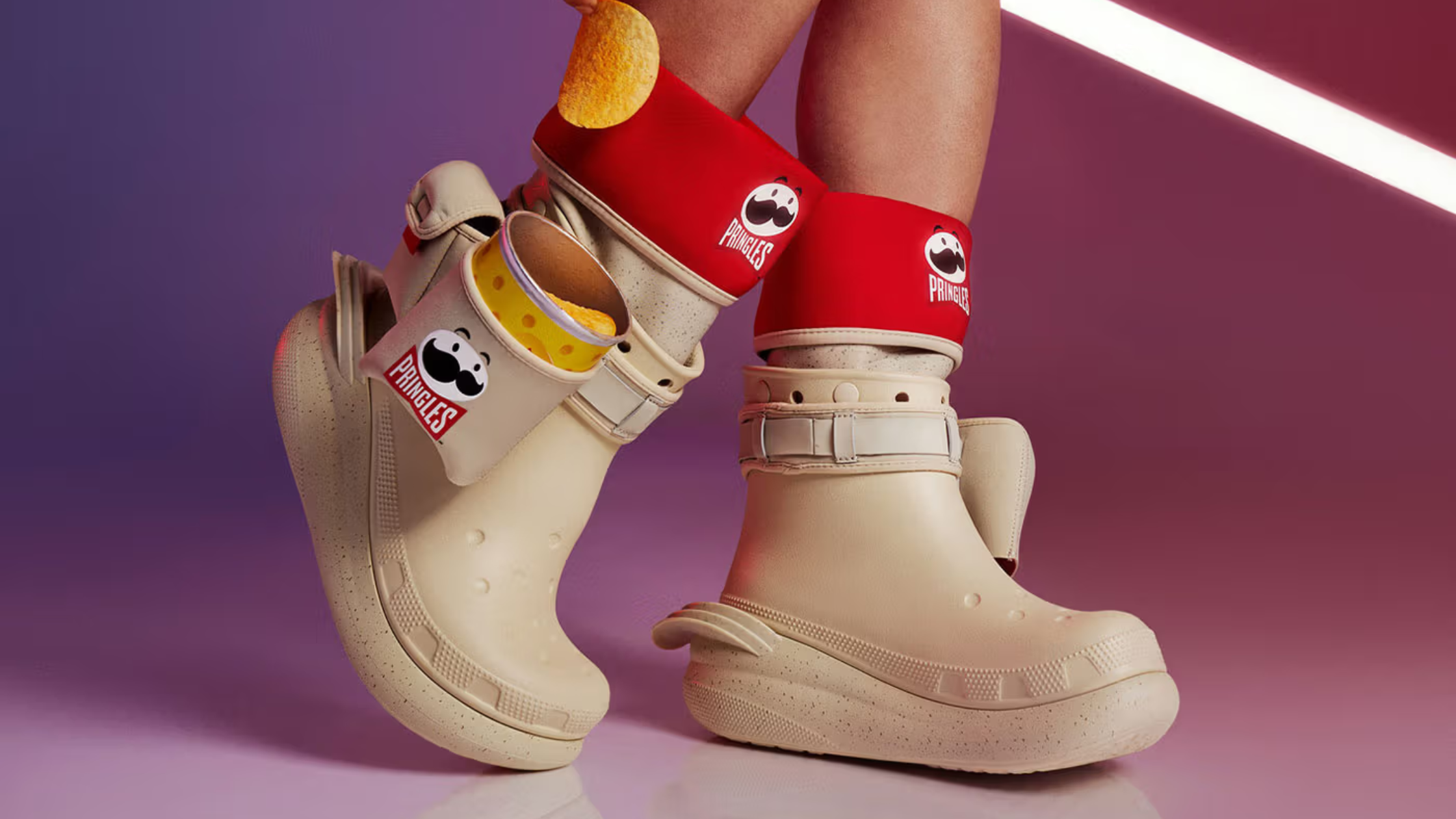 Pringles and Crocs